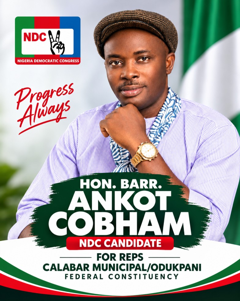 Hon. Barr. Prince Ankot Ene Cobham - NDC Candidate for House of Representatives